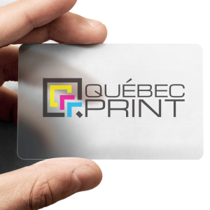 Carte d'Affaire en Plastique